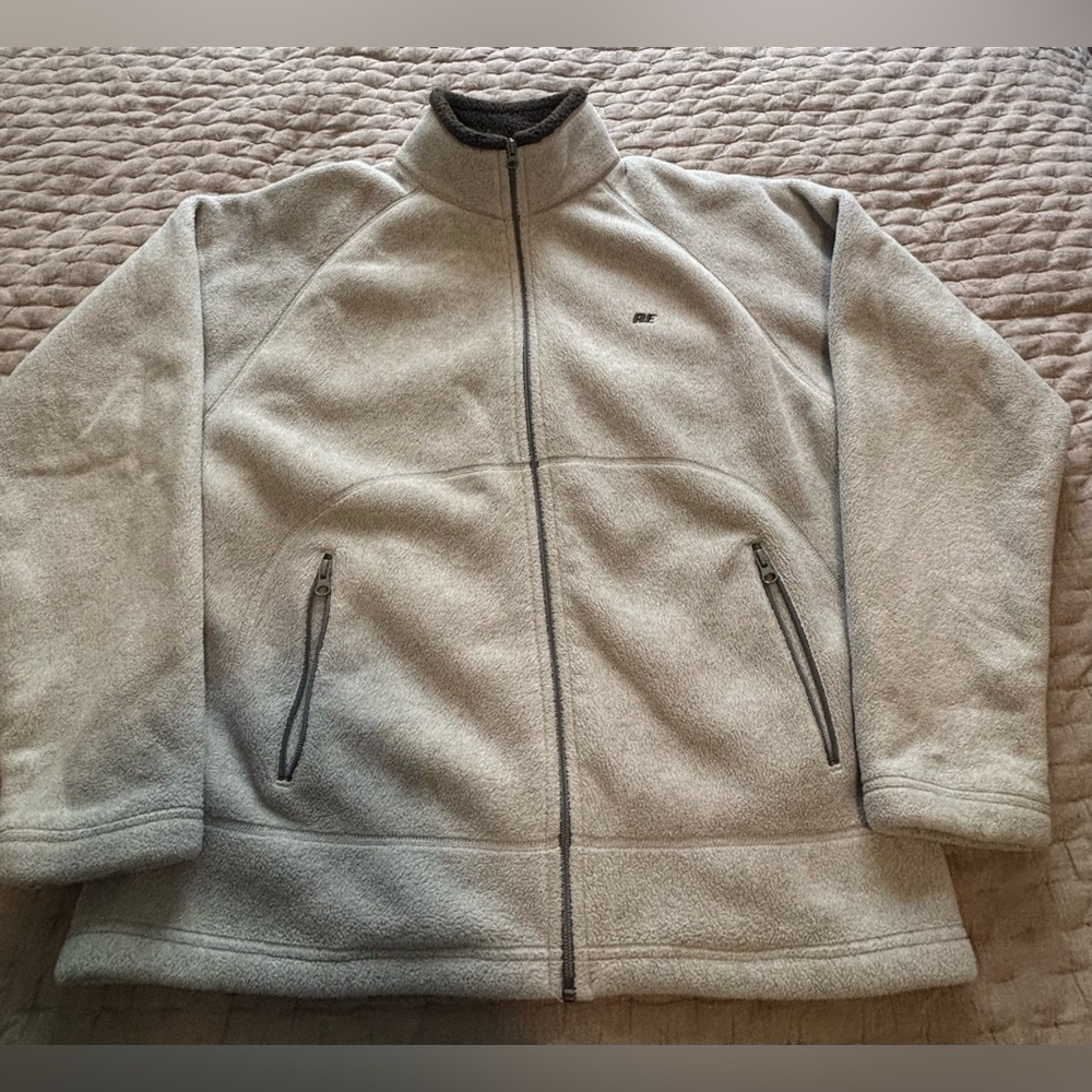 Vintage Y2K American Eagle Full Zip Fleece Jacket Size L